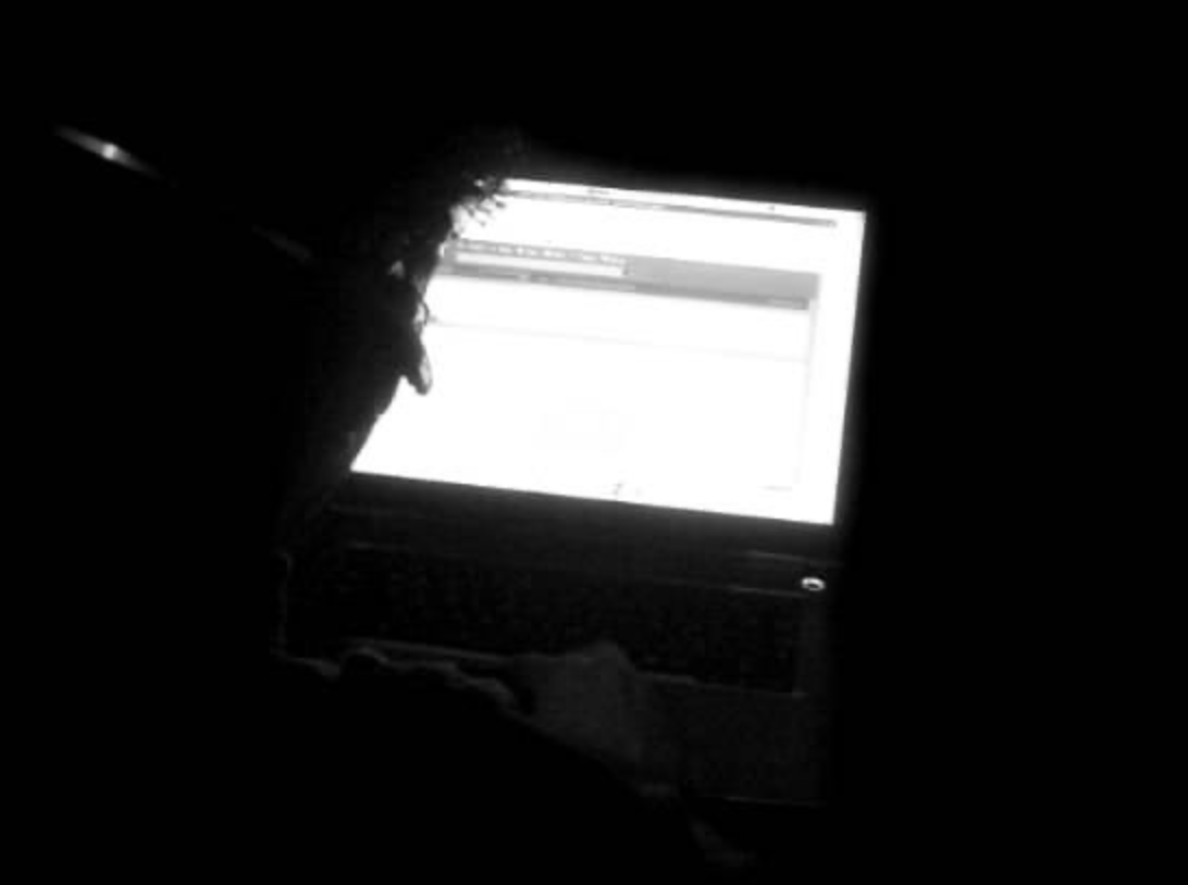 screen and silhouette